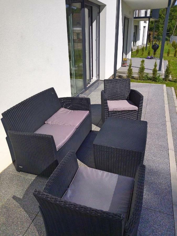 Morski Zakatek Lukecin Apartment Bagian luar foto